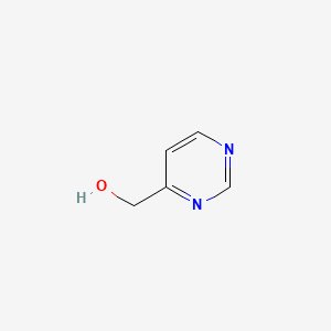 4-(Hydroxymethyl)pyrimidine chemical structure (CAS 33581-98-5)