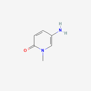 5-Amino-1-methylpyridin-2(1H)-one chemical structure (CAS 33630-96-5)