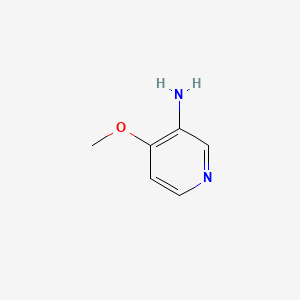 3-Amino-4-methoxypyridine chemical structure (CAS 33631-09-3)