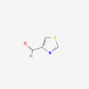 Thiazole-4-carbaldehyde chemical structure (CAS 3364-80-5)