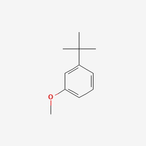 1-(tert-Butyl)-3-methoxybenzene chemical structure (CAS 33733-83-4)