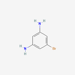 5-Bromobenzene-1,3-diamine chemical structure (CAS 33786-90-2)