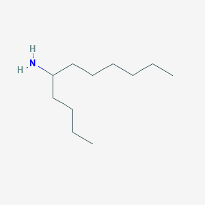 Undecan-5-amine chemical structure (CAS 33787-99-4)