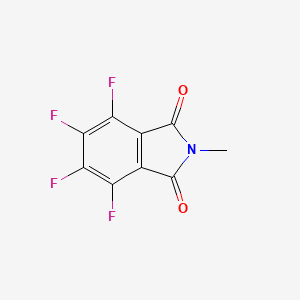 4,5,6,7-Tetrafluoro-2-methylisoindoline-1,3-dione chemical structure (CAS 33795-85-6)