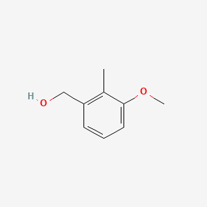 (3-Methoxy-2-methylphenyl)methanol chemical structure (CAS 33797-34-1)