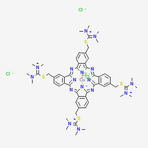 Alcian Blue 8GS chemical structure (CAS 33864-99-2)