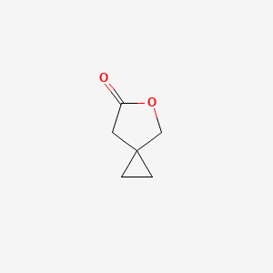 5-Oxaspiro[2.4]heptan-6-one chemical structure (CAS 33867-36-6)