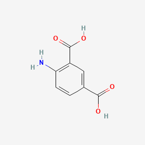 4-Aminoisophthalic acid chemical structure (CAS 33890-03-8)