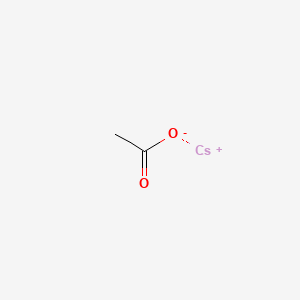 Cesium acetate chemical structure (CAS 3396-11-0)