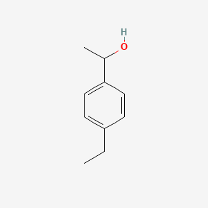 1-(4-Ethylphenyl)ethanol chemical structure (CAS 33967-18-9)