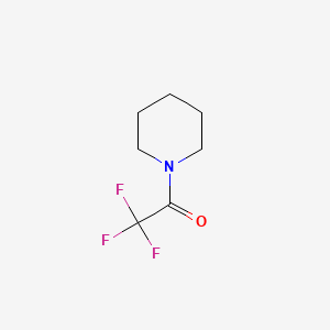1-Trifluoroacetyl Piperidine chemical structure (CAS 340-07-8)