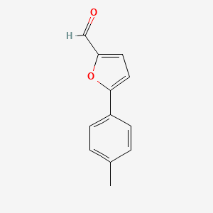5-(p-Tolyl)furan-2-carbaldehyde chemical structure (CAS 34035-05-7)