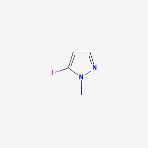 5-Iodo-1-methyl-1H-pyrazole chemical structure (CAS 34091-51-5)