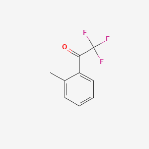 2,2,2-Trifluoro-1-(o-tolyl)ethan-1-one chemical structure (CAS 341-39-9)