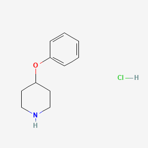 4-Phenoxypiperidine hydrochloride chemical structure (CAS 3413-27-2)