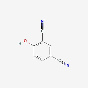 4-Hydroxyisophthalonitrile chemical structure (CAS 34133-58-9)