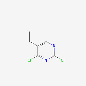 2,4-Dichloro-5-ethylpyrimidine chemical structure (CAS 34171-40-9)