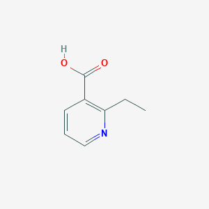 2-Ethylnicotinic acid chemical structure (CAS 3421-76-9)