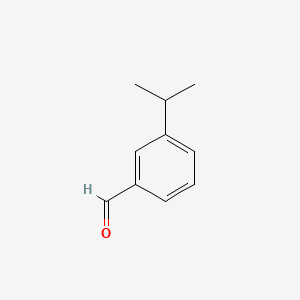 3-Isopropylbenzaldehyde chemical structure (CAS 34246-57-6)