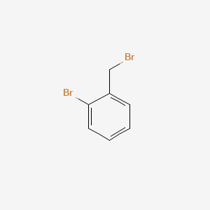 2-Bromobenzyl bromide chemical structure (CAS 3433-80-5)