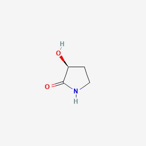 (S)-3-Hydroxypyrrolidin-2-one chemical structure (CAS 34368-52-0)