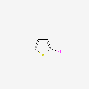 2-Iodothiophene chemical structure (CAS 3437-95-4)