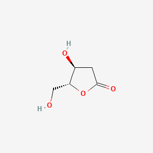 (4S,5R)-4-Hydroxy-5-(hydroxymethyl)dihydrofuran-2(3H)-one chemical structure (CAS 34371-14-7)