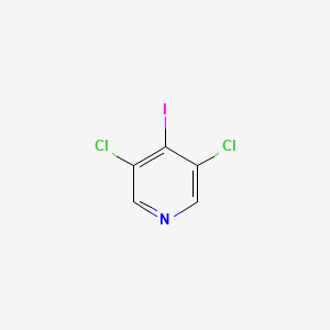 3,5-Dichloro-4-iodopyridine chemical structure (CAS 343781-41-9)
