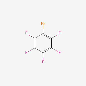 1-Bromo-2,3,4,5,6-pentafluorobenzene chemical structure (CAS 344-04-7)