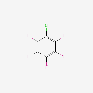 Chloropentafluorobenzene chemical structure (CAS 344-07-0)