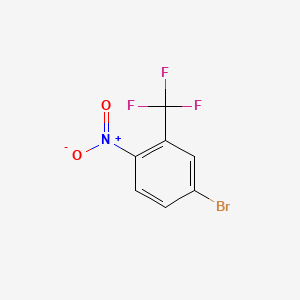 5-Bromo-2-nitrobenzotrifluoride chemical structure (CAS 344-38-7)