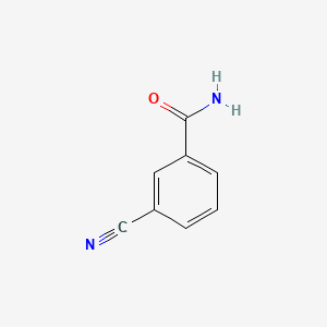 3-Cyanobenzamide chemical structure (CAS 3441-01-8)