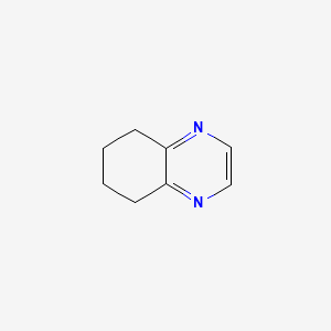 5,6,7,8-Tetrahydroquinoxaline chemical structure (CAS 34413-35-9)