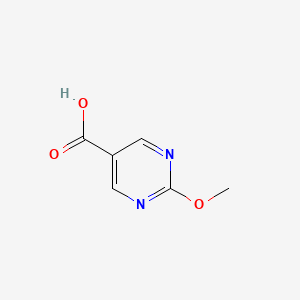2-Methoxypyrimidine-5-carboxylic acid chemical structure (CAS 344325-95-7)