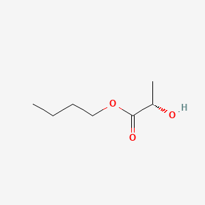 (S)-Butyl 2-hydroxypropanoate chemical structure (CAS 34451-19-9)