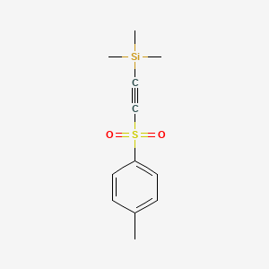 Trimethyl(tosylethynyl)silane chemical structure (CAS 34452-56-7)