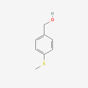 4-(Methylthio)benzyl Alcohol chemical structure (CAS 3446-90-0)