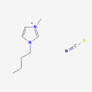 1-butyl-3-methylimidazolium thiocyanate chemical structure (CAS 344790-87-0)