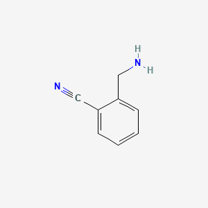 2-(Aminomethyl)benzonitrile chemical structure (CAS 344957-25-1)