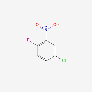 5-Chloro-2-fluoronitrobenzene chemical structure (CAS 345-18-6)