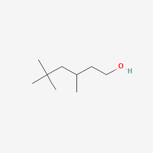 3,5,5-Trimethylhexan-1-ol chemical structure (CAS 3452-97-9)