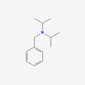 N-Benzyl-N-isopropylpropan-2-amine chemical structure (CAS 34636-09-4)