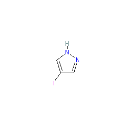 4-Iodopyrazole chemical structure (CAS 3469-69-0)