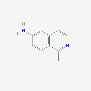 6-Amino-1-methylisoquinoline chemical structure (CAS 347146-39-8)