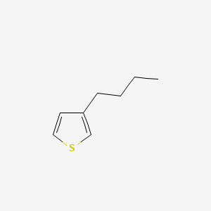 3-Butylthiophene chemical structure (CAS 34722-01-5)