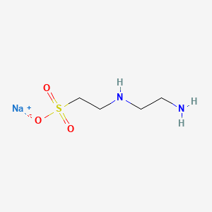 Sodium 2-((2-aminoethyl)amino)ethanesulfonate(50% in H2O) chemical structure (CAS 34730-59-1)