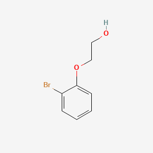 2-(2-Bromophenoxy)ethanol chemical structure (CAS 34743-89-0)
