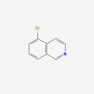5-Bromoisoquinoline chemical structure (CAS 34784-04-8)