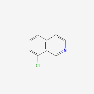 8-Chloroisoquinoline chemical structure (CAS 34784-07-1)