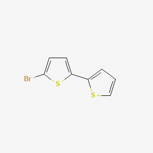 5-Bromo-2,2'-bithiophene chemical structure (CAS 3480-11-3)